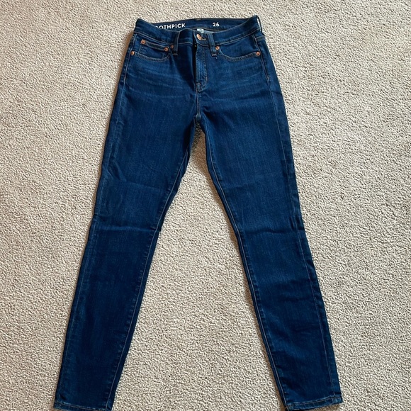 JCrew Skinny Toothpick Jeans Size 26 - Picture 1 of 4